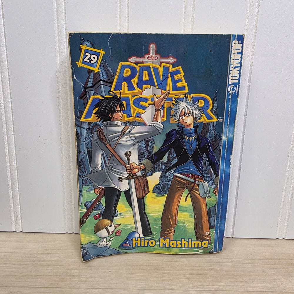 Rave Master Vol 29 Manga Hiro Mashima Tokyopop English Paperback 9781595328090